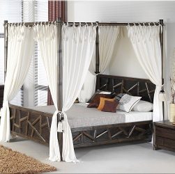 Как создать уютную атмосферу с помощью балдахина над кроватью