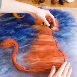 Валяние из шерсти - создание игрушек и аксессуаров